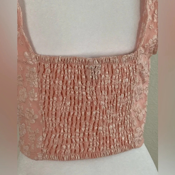 Nwt Wild Fable Brocade Corset, vintage inspired, pink, M - Picture 7 of 16